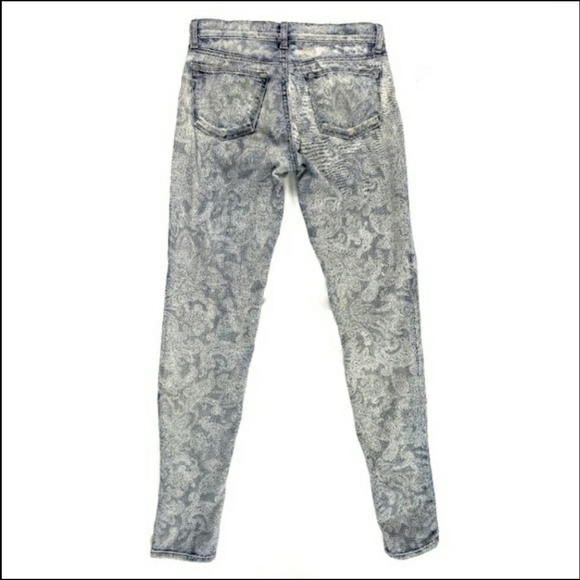 J Brand 26 Paisley Lace Skinny Jean (A) - Picture 4 of 9